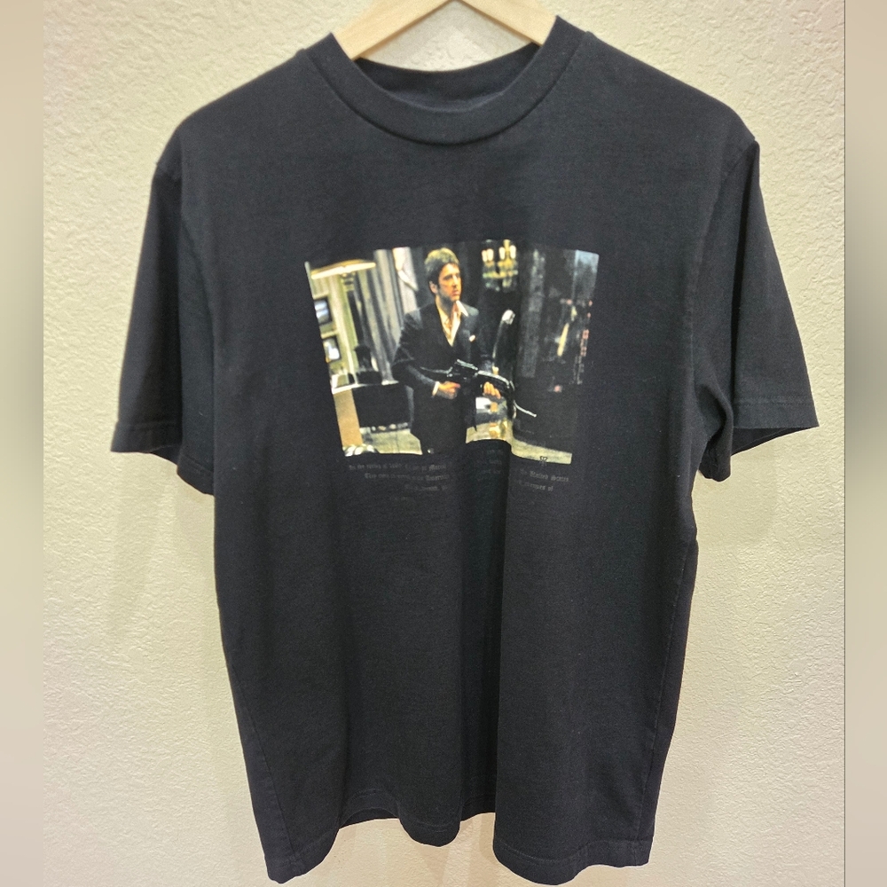 Scar Face Shoe Palace T Shirt Mens L Black Tony Montana